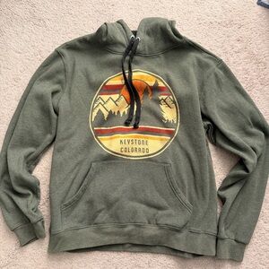 Keystone Colorado Retro Mountain Graphic Hoodie